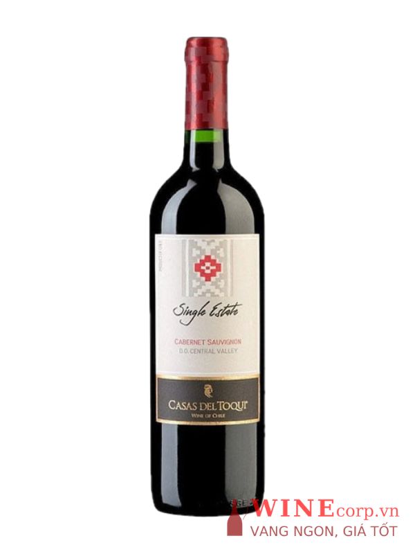 Rượu vang Casas Del Toqui Single Estate Cabernet Sauvignon