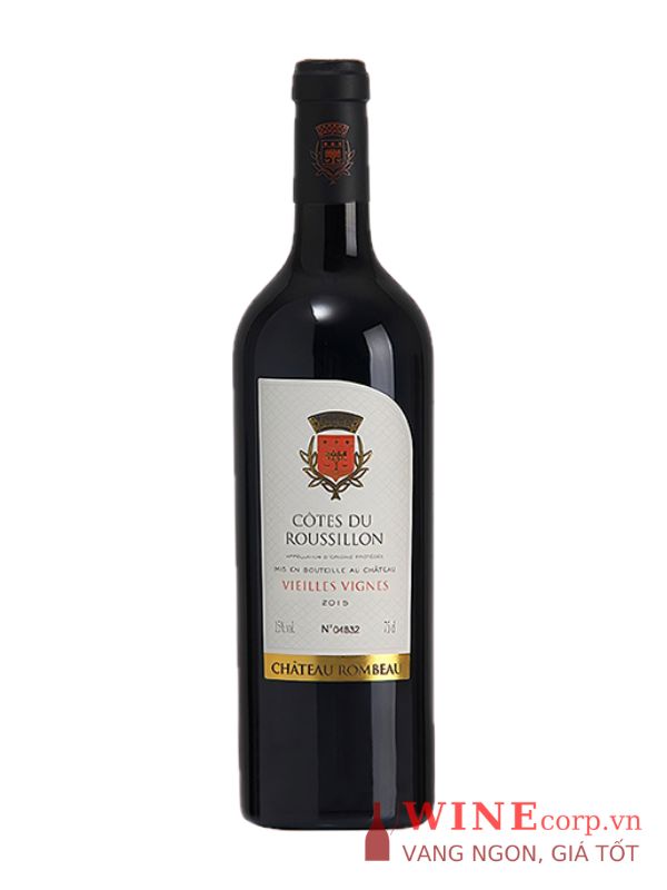 Rượu vang Chateau Rombeau Cotes Du Roussillon Vieilles Vignes