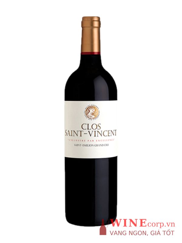 Rượu vang Clos Saint Vincent Saint Emilion Grand Cru