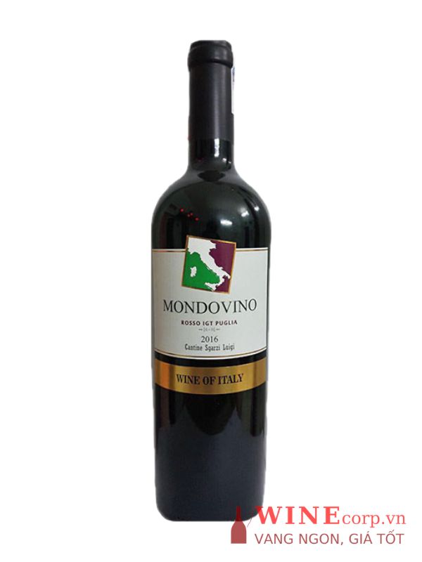 Rượu vang Mondovino Rosso Puglia