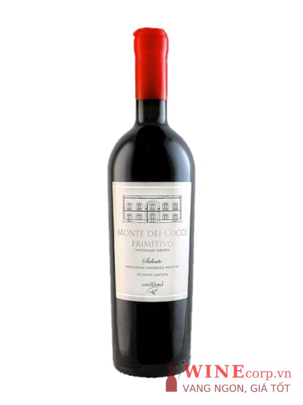 Rượu vang Monte Dei Cocci Primitivo