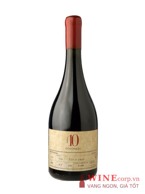 Rượu vang OchoTierras 10 Gran Reserva Syrah