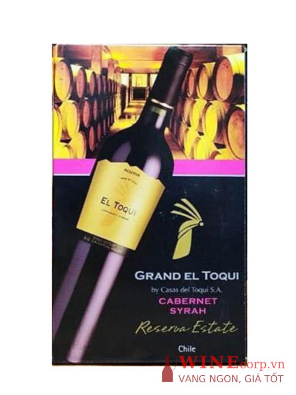 Rượu vang bịch Grand El Toqui