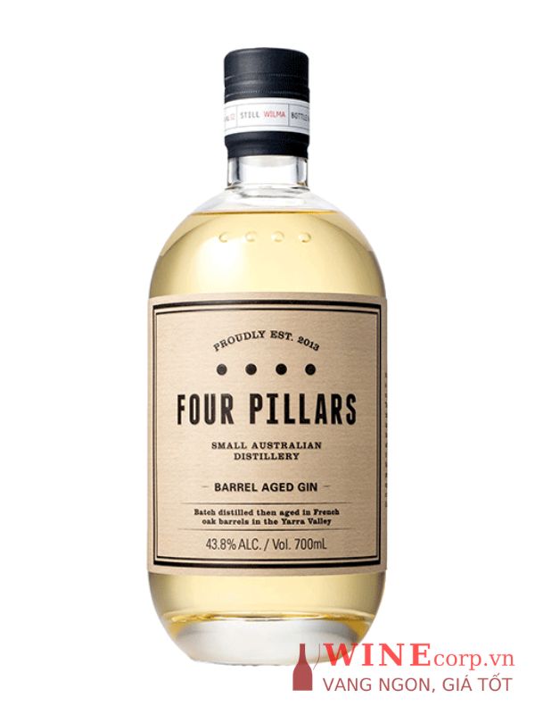 Rượu Four Pillars Barrel Aged Gin