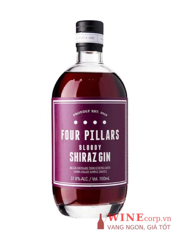 Rượu Four Pillars Bloody Shiraz Gin