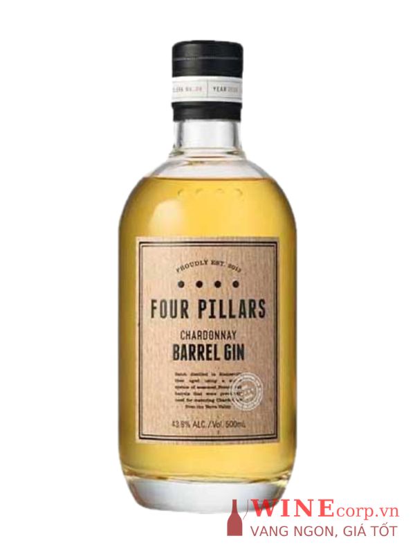 Rượu Four Pillars Chardonnay Barrel Gin