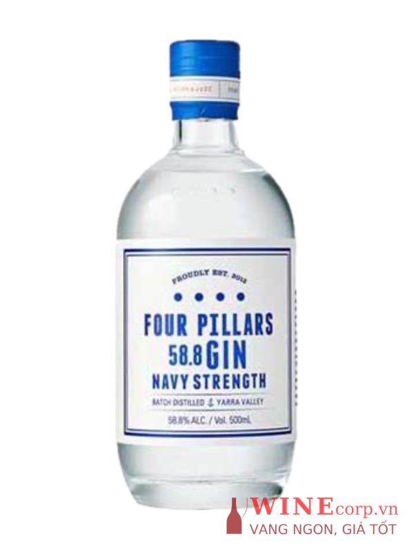 Rượu Four Pillars Navy Strength Gin