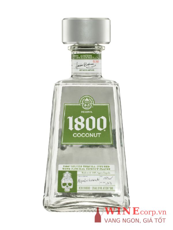 Rượu Tequila 1800 Reserva Coconut