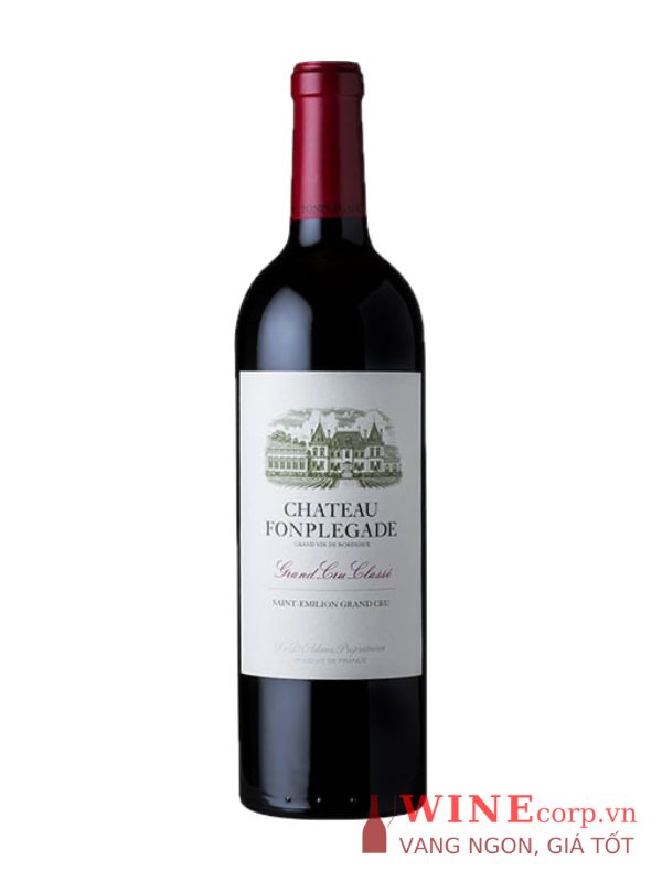 Rượu vang Chateau Fonplegade