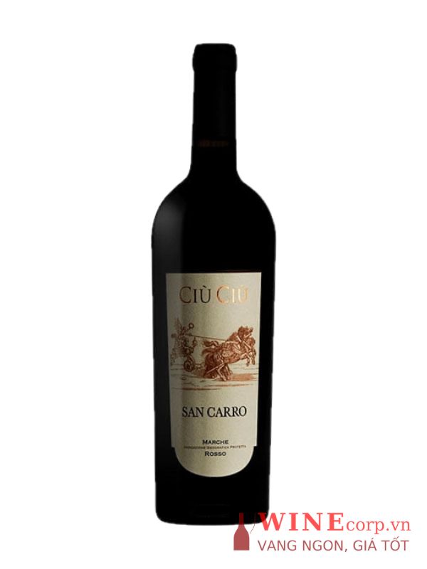 Rượu vang Cìu Cìu San Carro