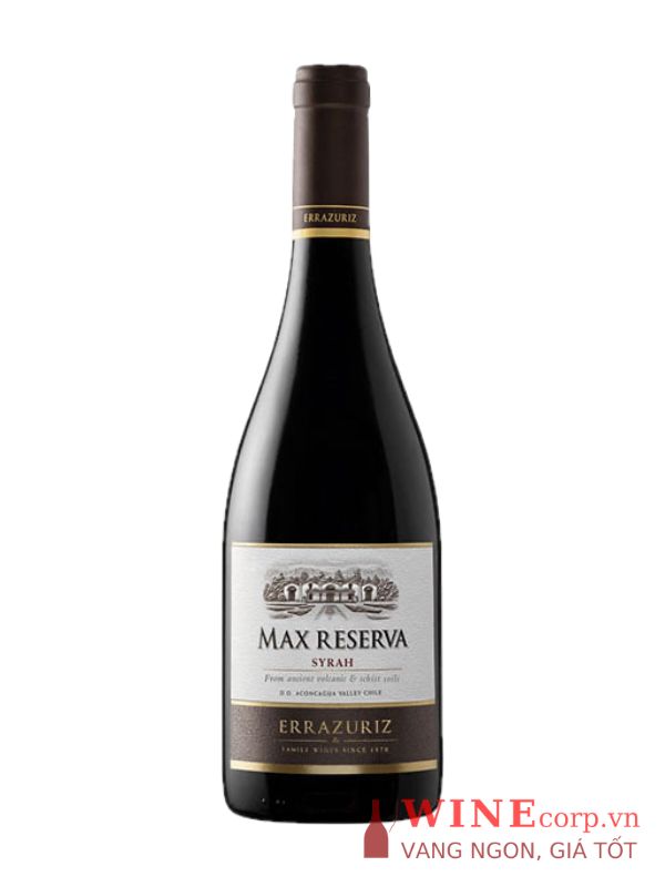 Rượu vang Errazuriz Max Reserva Syrah