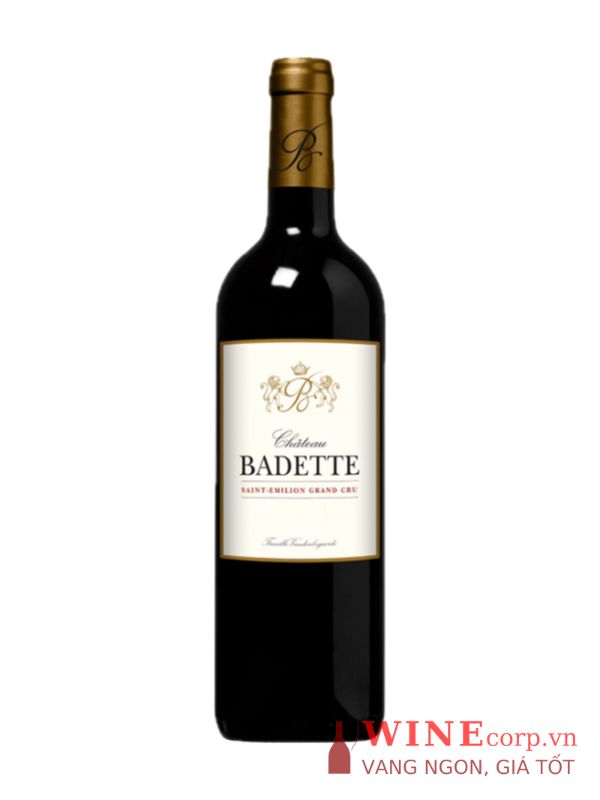 Rượu vang Chateau Badette Saint Emilion Grand Cru