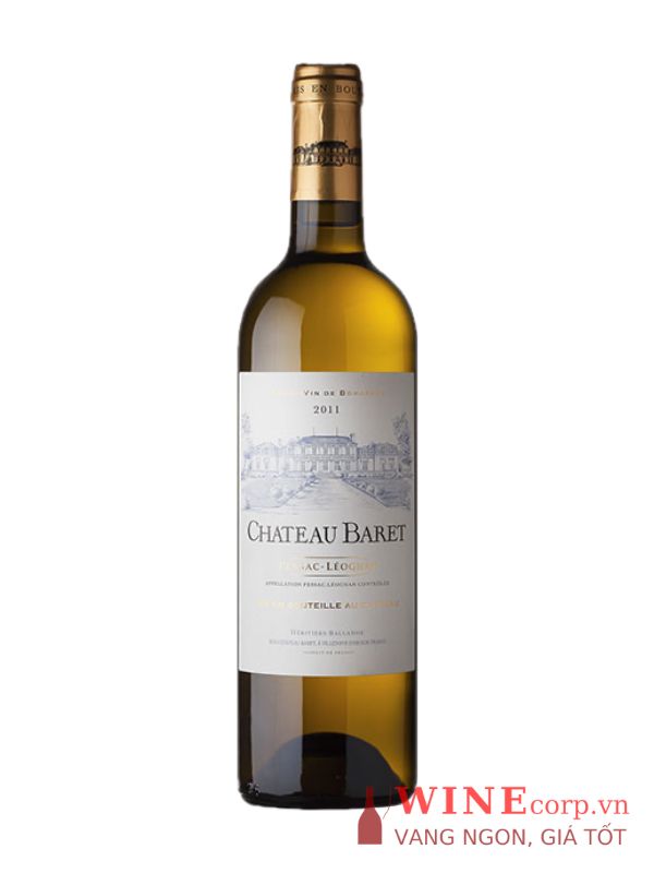 Rượu vang Chateau Baret Blanc