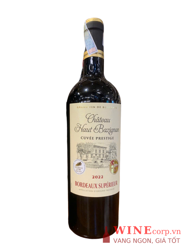 Rượu vang Château Haut Bazignan Bordeaux Supérieur