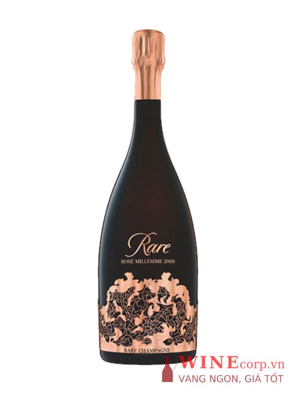 Rượu Champagne Rare Rosé Millésimé Brut