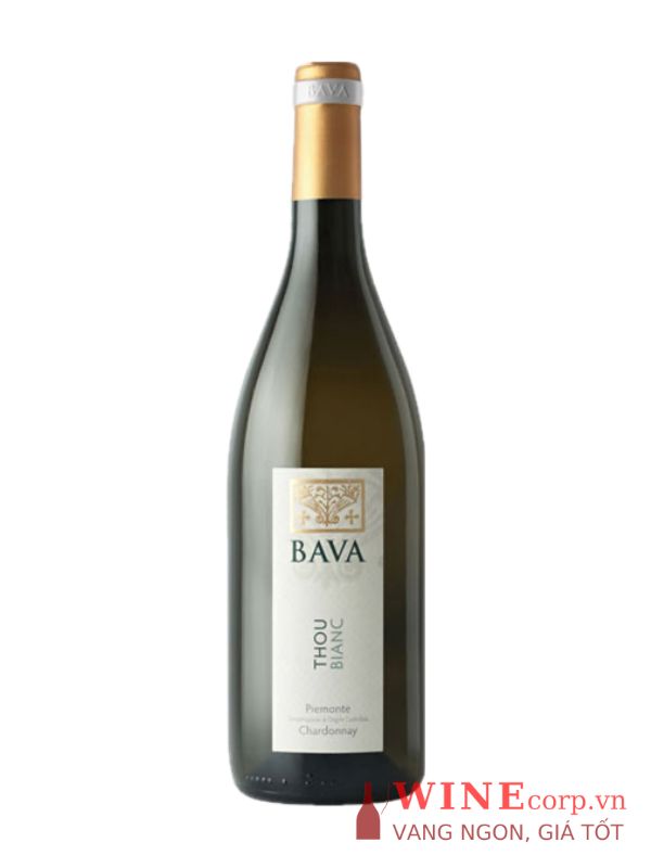 Rượu vang Bava Thou Bianc Piemonte Chardonnay