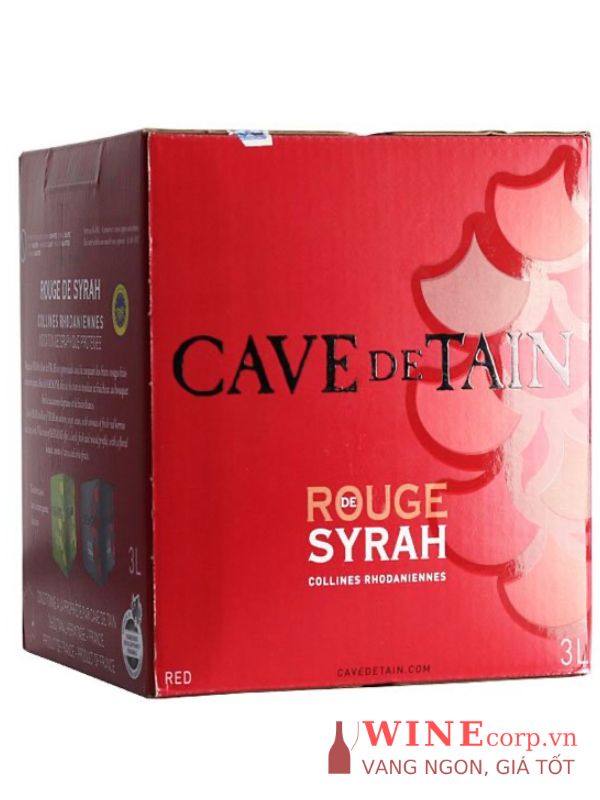 Rượu vang Cave De Tain Rouge De Syrah