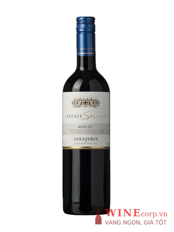 Rượu vang Errazuriz Estate Merlot