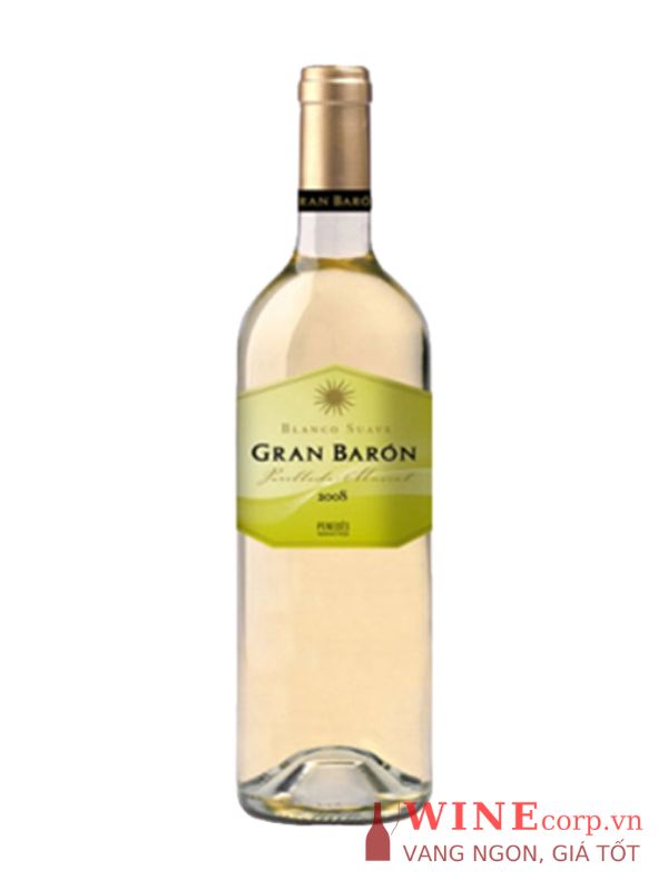 Rượu vang Gran Baron Blanco Suave