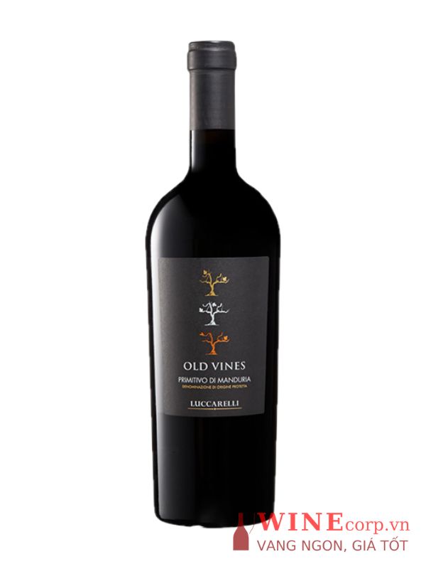 Rượu vang Luccarelli Old Vines Primitivo Di Manduria