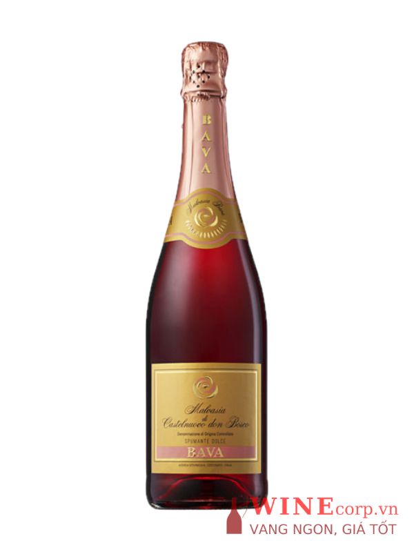 Rượu vang Bava Malvasia Rose Spumante Dolce