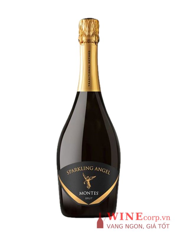 Rượu vang Montes Sparkling Angel Brut