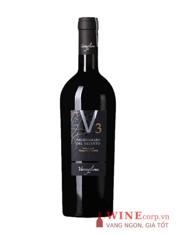 Rượu vang V3 Negroamaro Del Salento