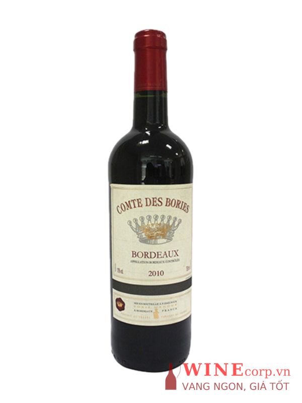 Rượu vang Comtes De Borie Bordeaux