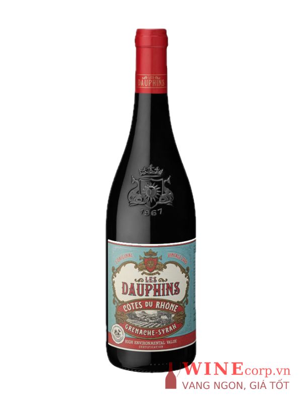 Rượu vang Les Dauphins