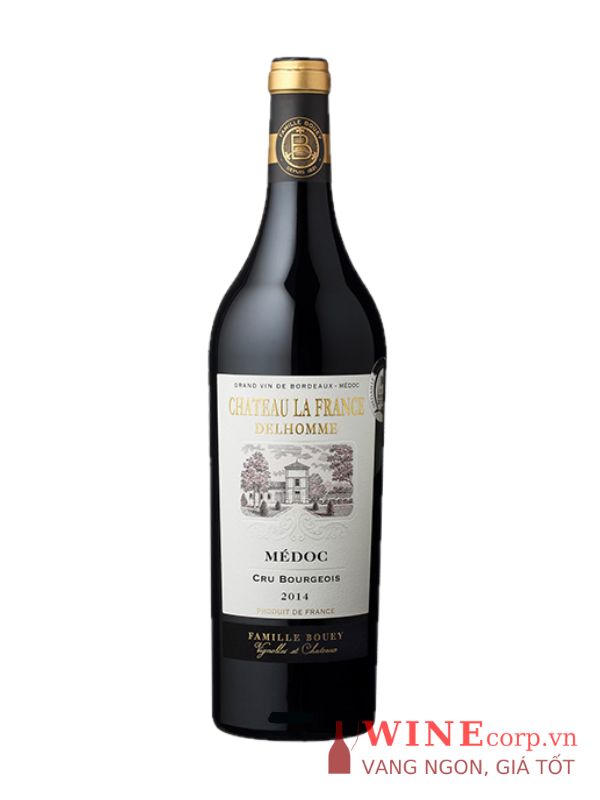 Rượu Vang Chateau France Delhomme