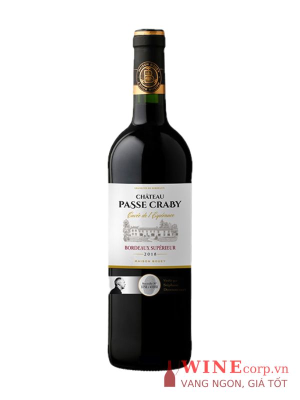 Rượu Vang Chateau Passe Craby Bordeaux