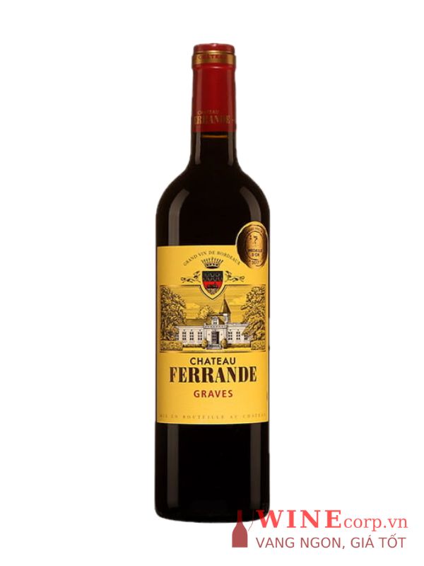 Rượu Vang Chateau Ferrande Graves